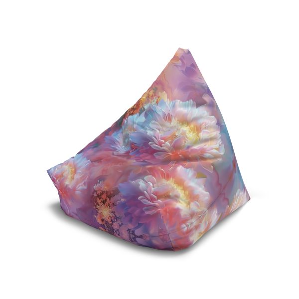 Floral Nebula 04 - Bean Bag Chair Cover