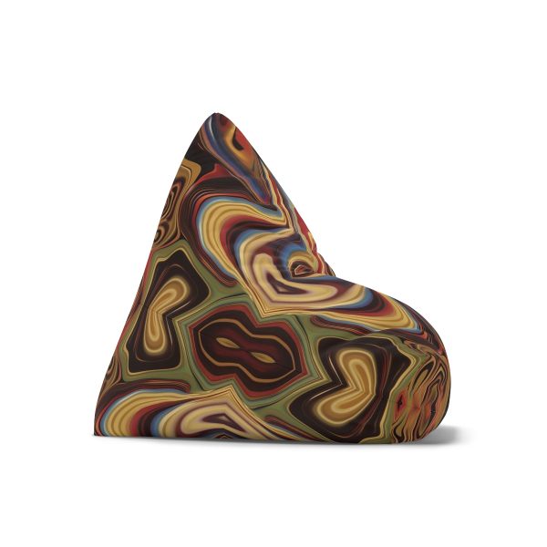 Lipnotic Kaleidoscope Background 03 - Bean Bag Chair Cover - Image 4