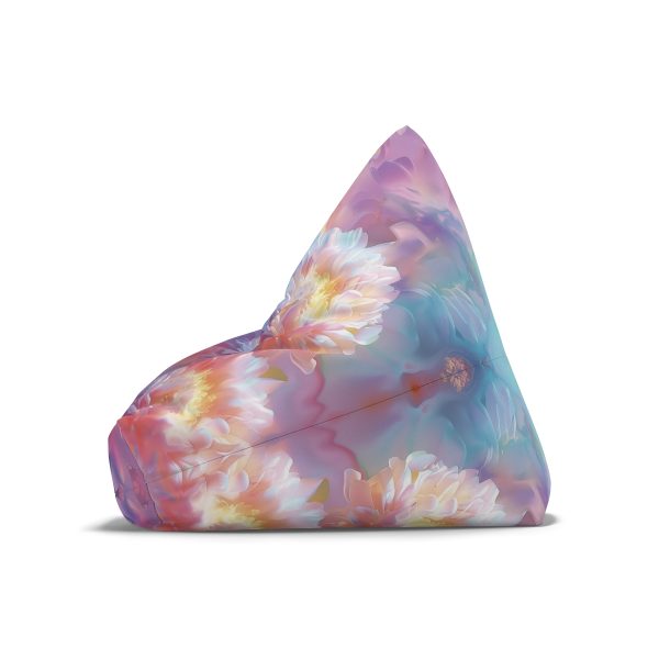 Floral Nebula 04 - Bean Bag Chair Cover - Image 5