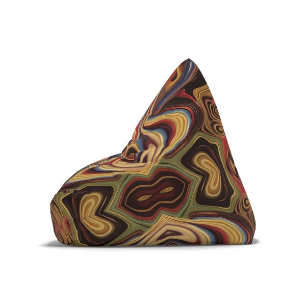 Lipnotic Kaleidoscope Background 03 - Bean Bag Chair Cover - Image 5