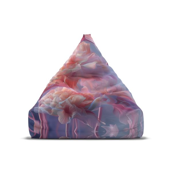 Floral Nebula 03 - Bean Bag Chair Cover - Image 2