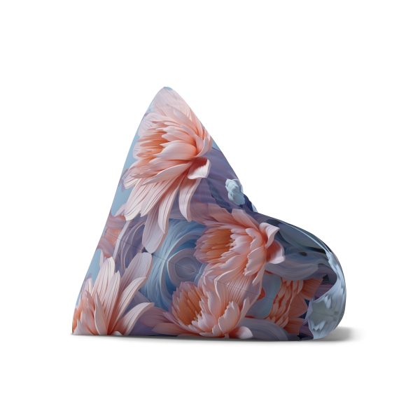 Foamy Floral Fusion 02 - Bean Bag Chair Cover - Image 4