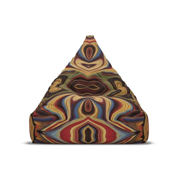 Lipnotic Kaleidoscope Background 04 - Bean Bag Chair Cover - Image 2