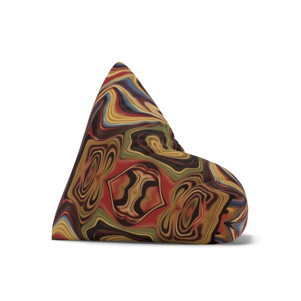 Lipnotic Kaleidoscope Background 04 - Bean Bag Chair Cover - Image 4