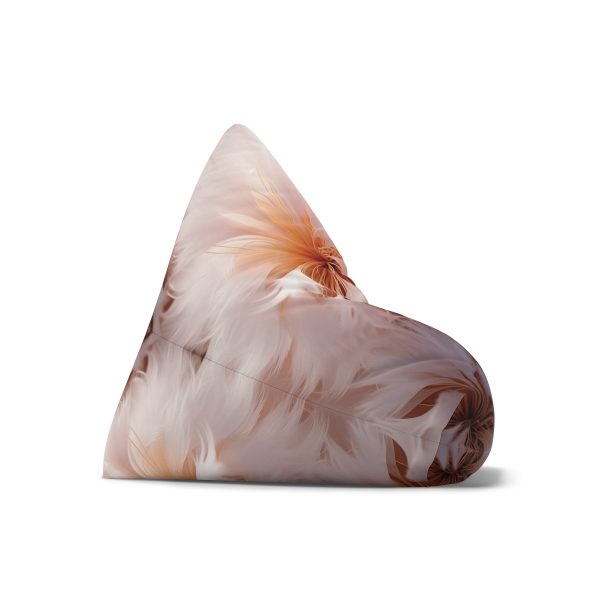 Soft Fantasy Feather Puffs - Bean Bag Chair Cover - Image 4