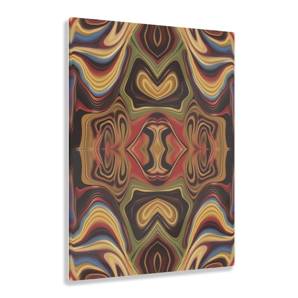 Lipnotic Kaleidoscope Background 02 - Acrylic Prints