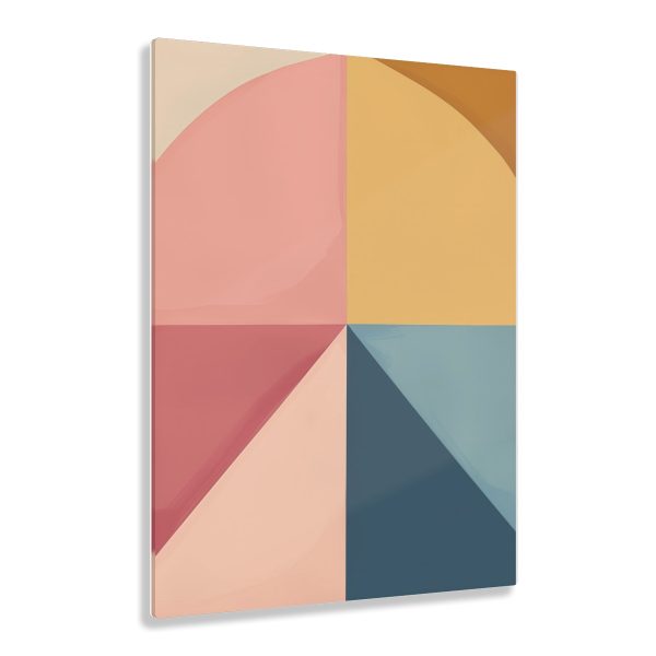 Soft Geometric Pyramid 02 - Acrylic Prints - Image 16