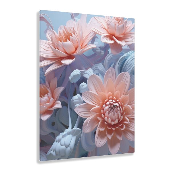 Foamy Floral Fusion 02 - Acrylic Prints - Image 16