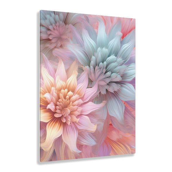 Pastel Fantasy Baroque Floral 03 - Acrylic Prints - Image 16