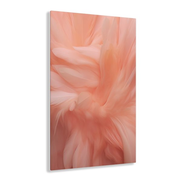 Lovely Fuzzy Feathers in Peach 01 - Acrylic Prints - Image 16