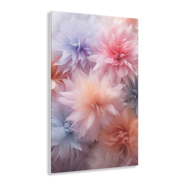 Pastel Palette Fantasy Feather Puffs - Acrylic Prints - Image 21