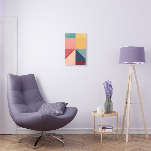 Soft Geometric Pyramid 01 - Acrylic Prints - Image 25