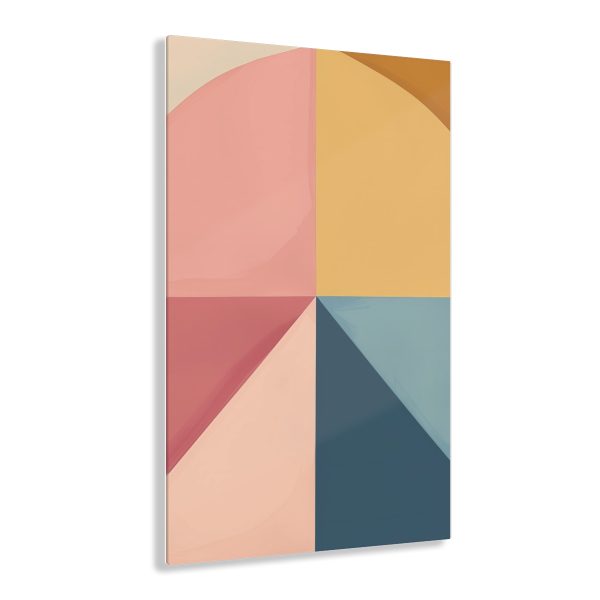 Soft Geometric Pyramid 02 - Acrylic Prints - Image 21