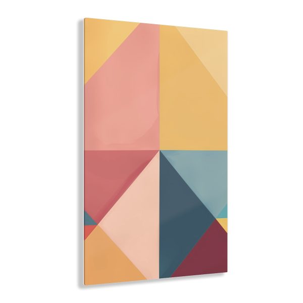 Soft Geometric Pyramid 03 - Acrylic Prints - Image 21