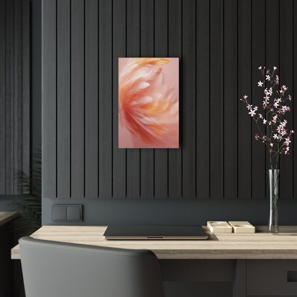 Lovely Fuzzy Feathers in Peach 02 - Acrylic Prints - Image 19