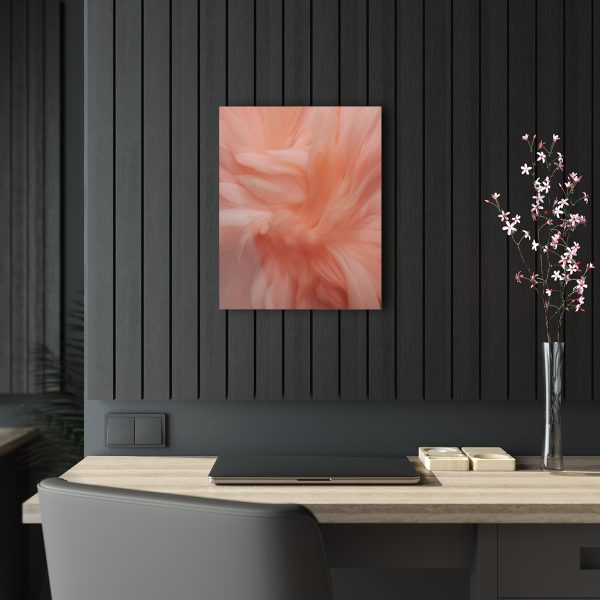 Lovely Fuzzy Feathers in Peach 01 - Acrylic Prints - Image 24