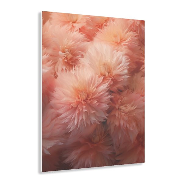 Lovely Fuzzy Buds in Peach 02 - Acrylic Prints - Image 26