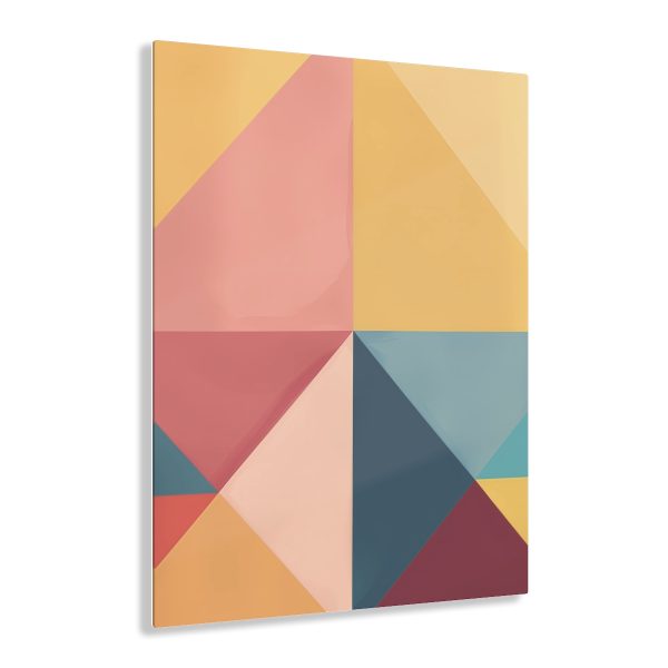 Soft Geometric Pyramid 03 - Acrylic Prints - Image 26