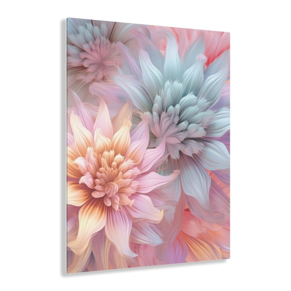 Pastel Fantasy Baroque Floral 03 - Acrylic Prints - Image 26