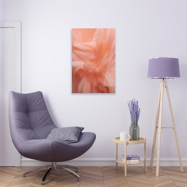 Lovely Fuzzy Feathers in Peach 01 - Acrylic Prints - Image 30