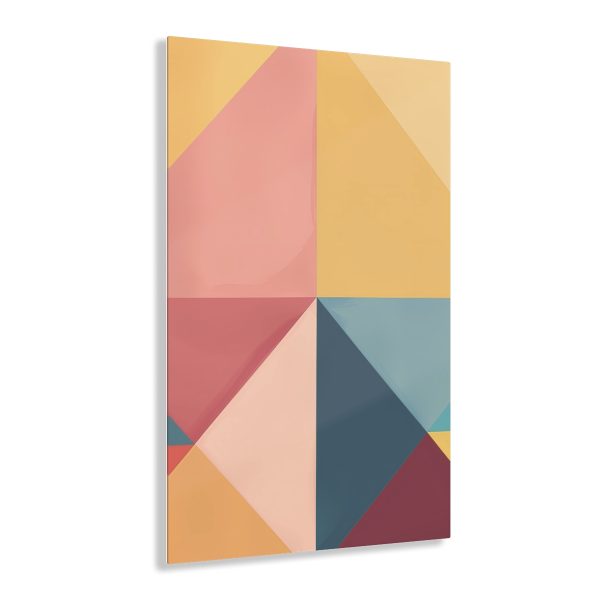 Soft Geometric Pyramid 03 - Acrylic Prints - Image 31