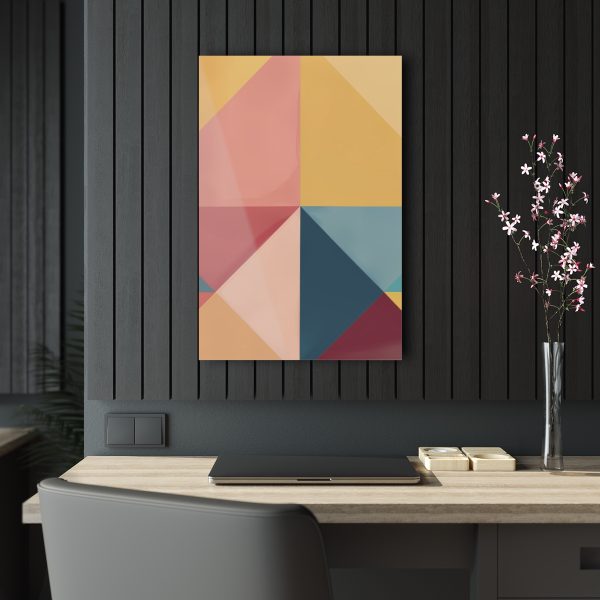 Soft Geometric Pyramid 03 - Acrylic Prints - Image 34