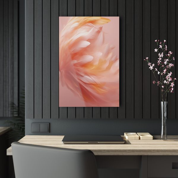 Lovely Fuzzy Feathers in Peach 02 - Acrylic Prints - Image 29