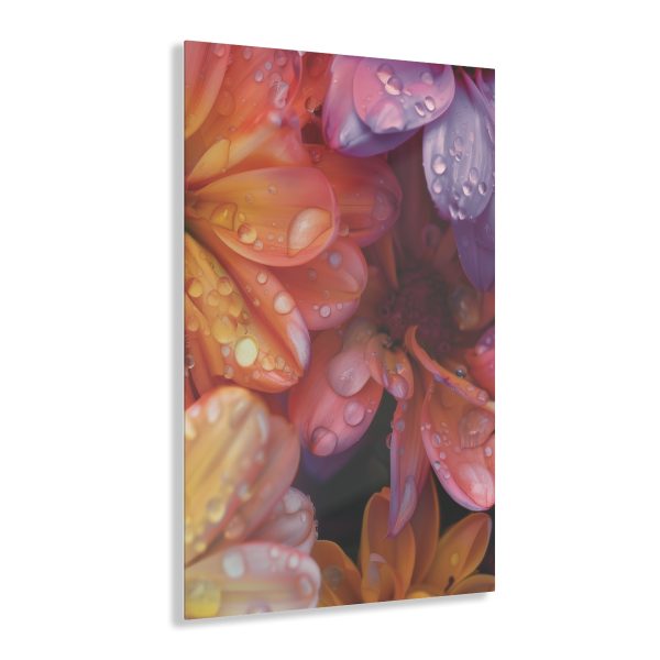 Bright Fantasy Floral 04 - Acrylic Prints