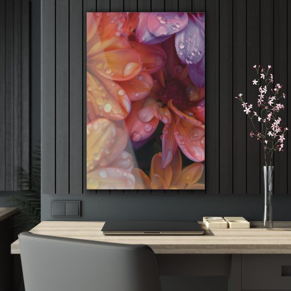 Bright Fantasy Floral 04 - Acrylic Prints - Image 4