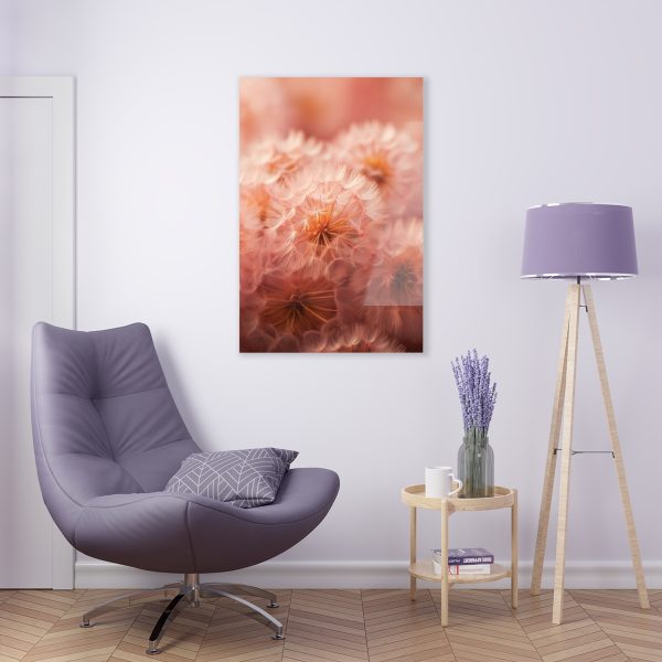 Lovely Fuzzy Fluff in Peach 02 - Acrylic Prints - Image 5