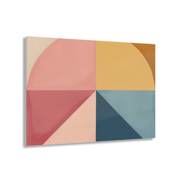 Soft Geometric Pyramid 02 - Acrylic Prints - Image 41