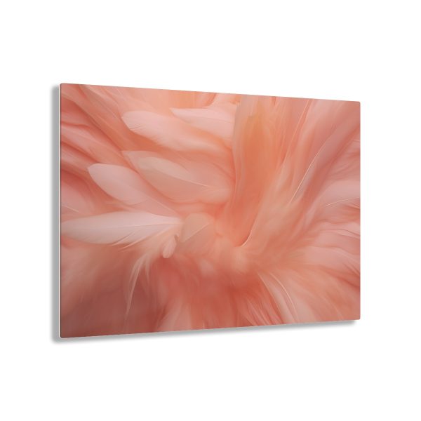 Lovely Fuzzy Feathers in Peach 01 - Acrylic Prints - Image 46