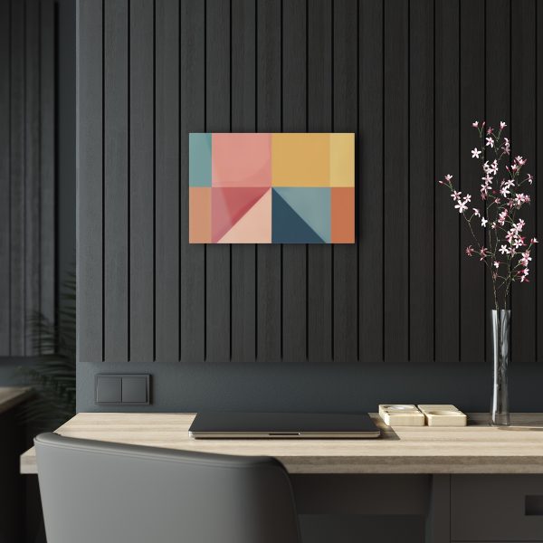 Soft Geometric Pyramid 01 - Acrylic Prints - Image 54