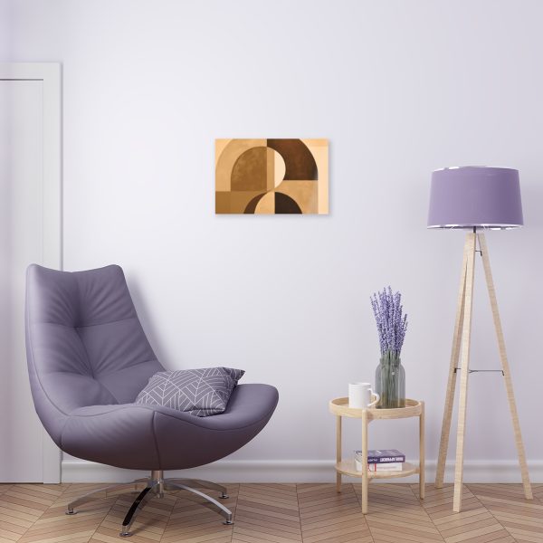 Soft Geometric Windows in Honey Yellow Tone - Acrylic Prints - Image 50