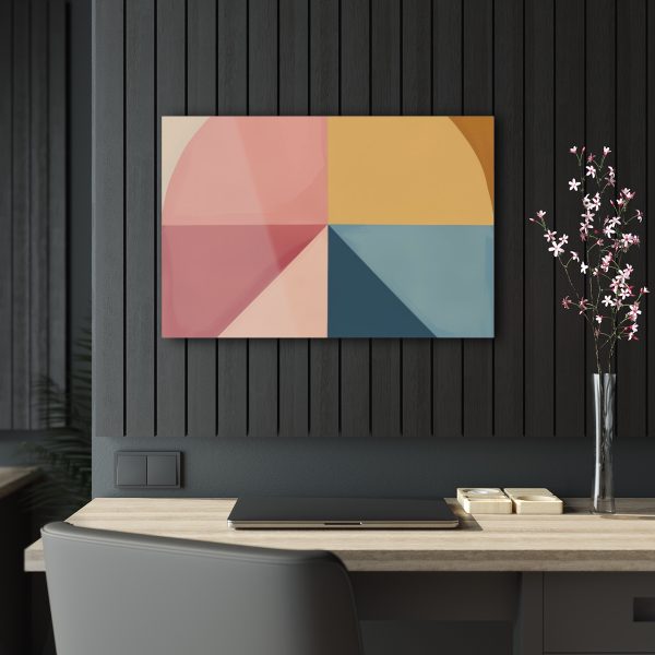 Soft Geometric Pyramid 02 - Acrylic Prints - Image 9