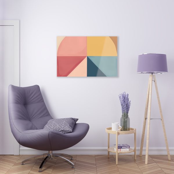 Soft Geometric Pyramid 02 - Acrylic Prints - Image 10