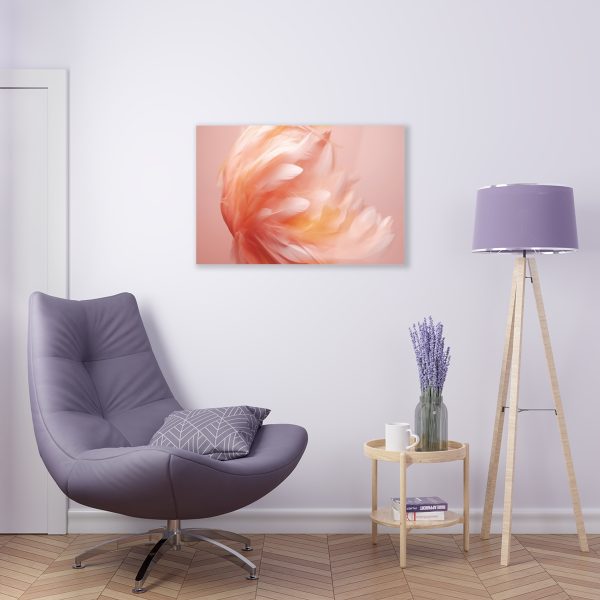 Lovely Fuzzy Feathers in Peach 02 - Acrylic Prints - Image 10