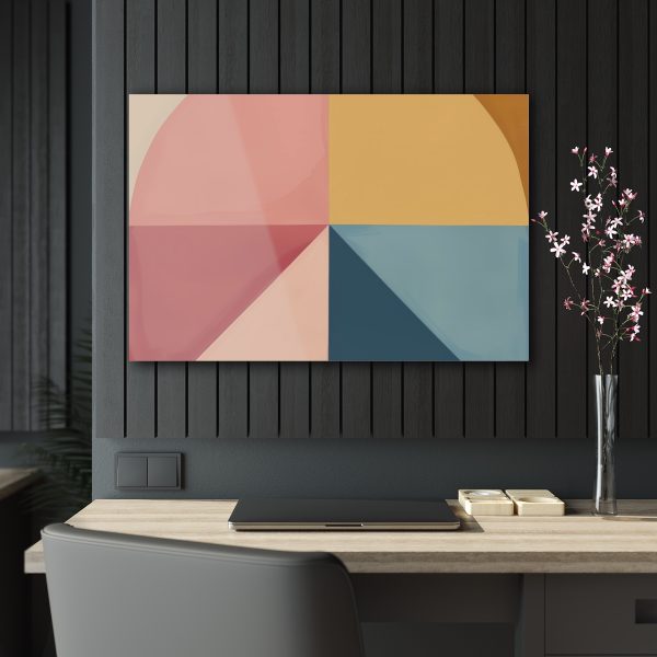 Soft Geometric Pyramid 02 - Acrylic Prints - Image 14