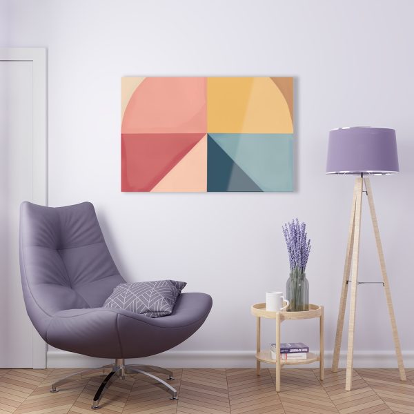 Soft Geometric Pyramid 02 - Acrylic Prints - Image 15