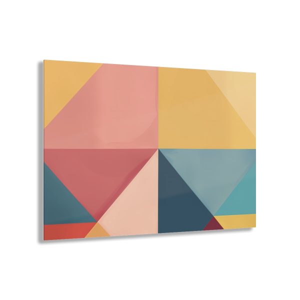 Soft Geometric Pyramid 03 - Acrylic Prints - Image 11