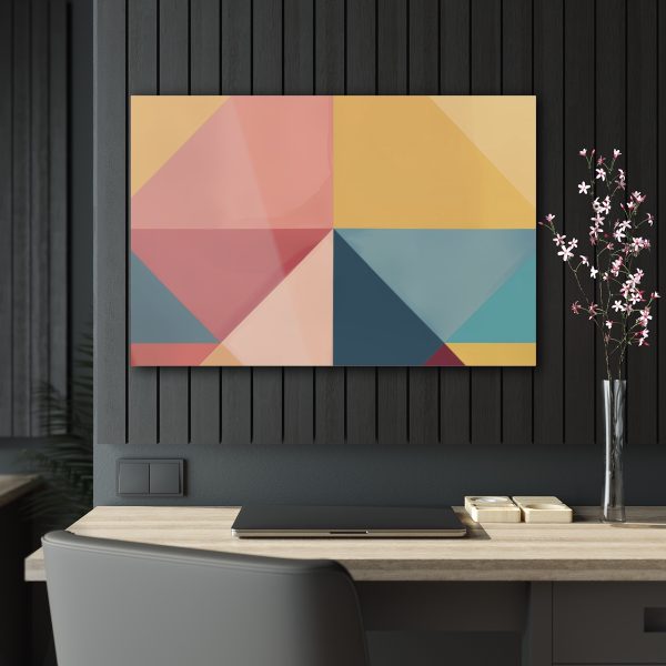 Soft Geometric Pyramid 03 - Acrylic Prints - Image 14