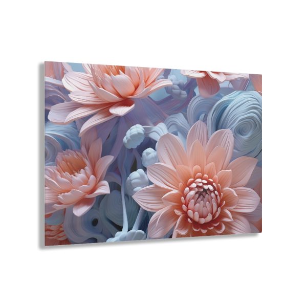 Foamy Floral Fusion 02 - Acrylic Prints - Image 11