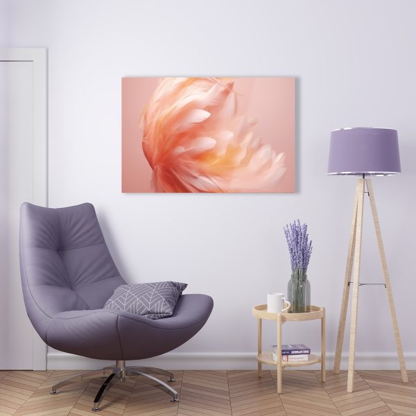 Lovely Fuzzy Feathers in Peach 02 - Acrylic Prints - Image 15