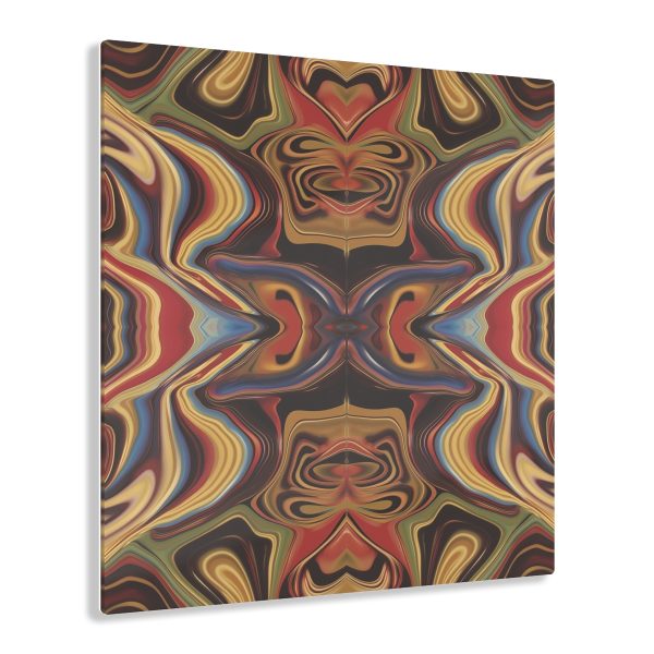 Lipnotic Kaleidoscope Background 01 - Acrylic Prints