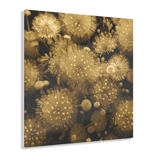 Fine and Dandy Motif in Sauterne Tone - Acrylic Prints