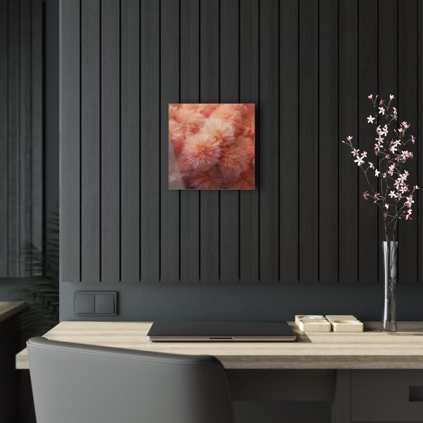 Lovely Fuzzy Buds in Peach 02 - Acrylic Prints - Image 4