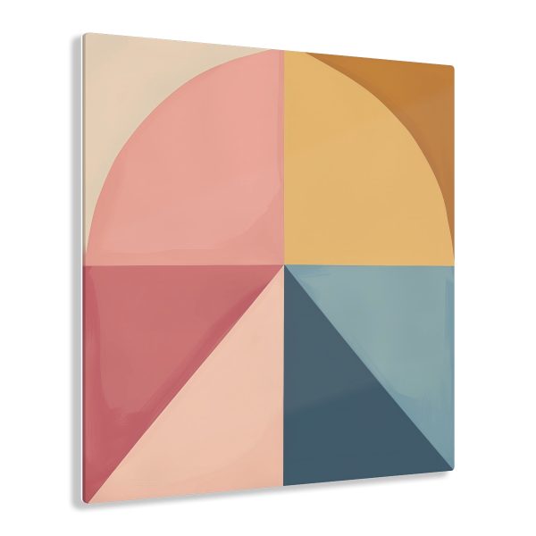 Soft Geometric Pyramid 02 - Acrylic Prints - Image 36