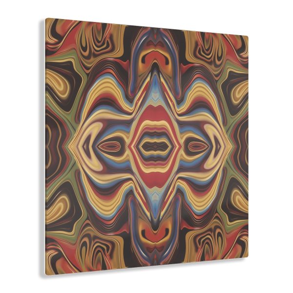 Lipnotic Kaleidoscope Background 03 - Acrylic Prints