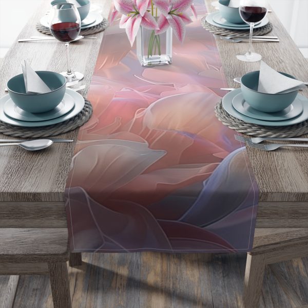 Floral Nebula 03 - Table Runner (Cotton, Poly) - Image 10