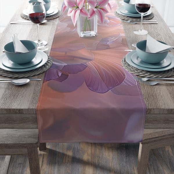 Floral Nebula 07 - Table Runner (Cotton, Poly) - Image 10